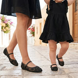 LACEPEARL BABET MOTHER DAUGHTER MATCHING SHOES